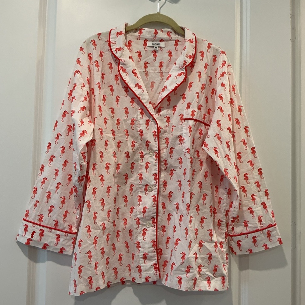 Marigot Seahorse Pajama Top